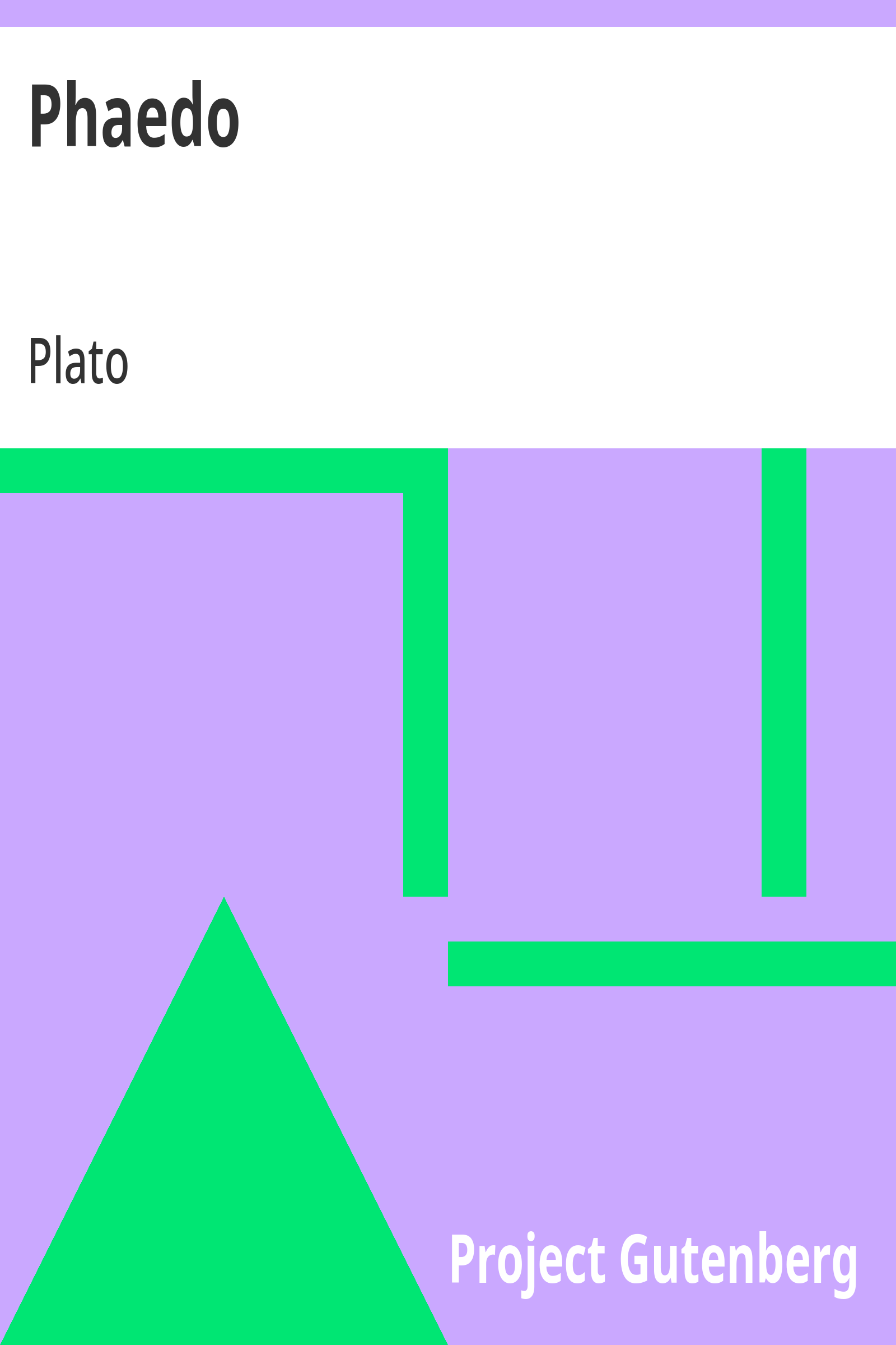 Phaedo - Plato